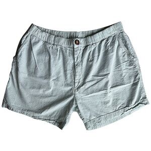Chubbies The Bushwoods Classic Seersucker Nautical Shorts Men’s Coastal Size XL